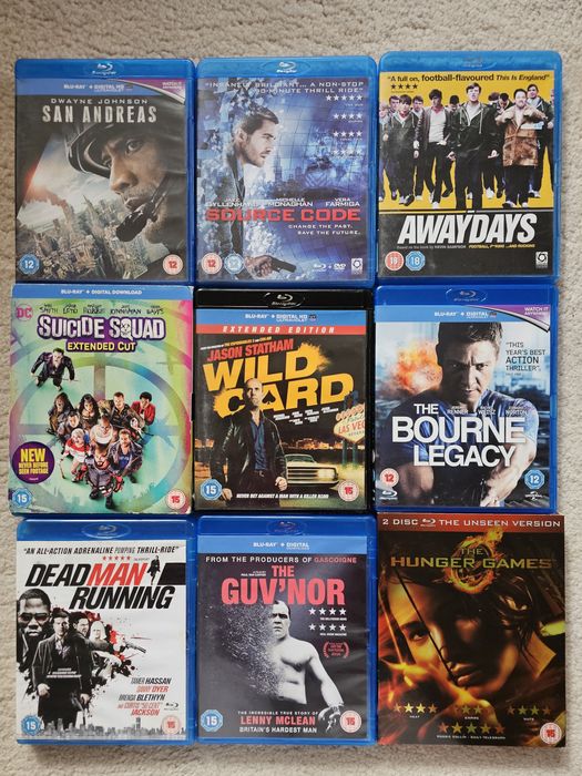 Оригинални Blu-Ray и сериали на Английски език от лична колекция