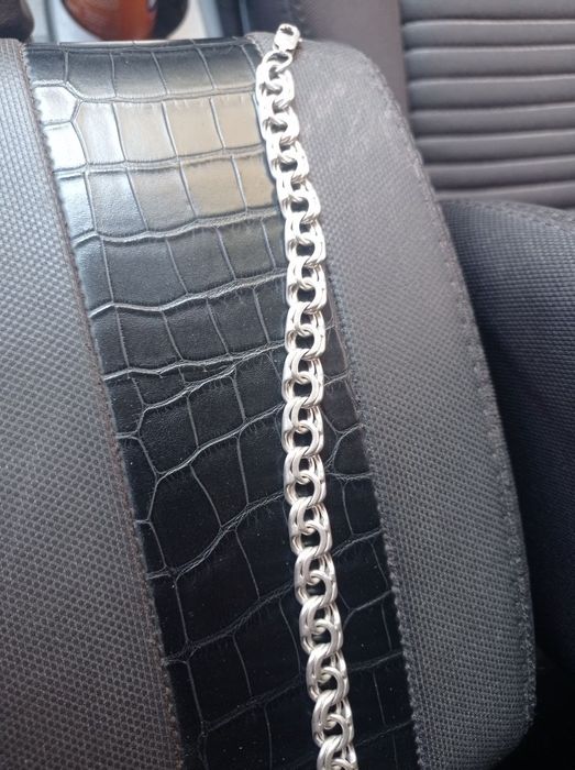 Браслет серебряный