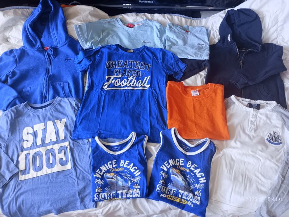 Елеци, суитшърти, якета за дъжд 122/128 размер