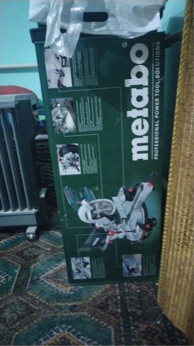 Metabo KGS 254 M. Торцовая пила новая в коробке