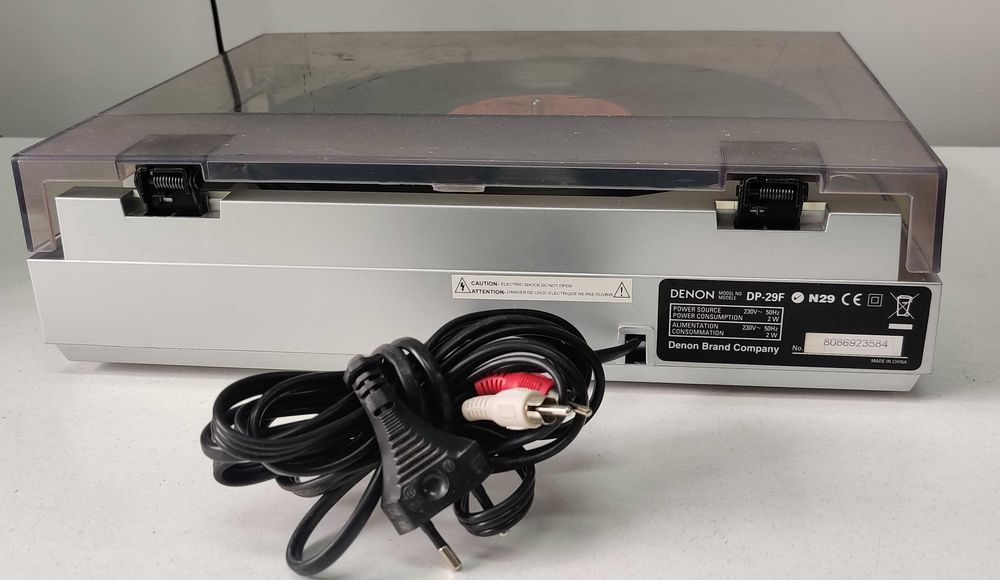 Denon pick-up DP 29F fully automatic turntable sistem platan vinil