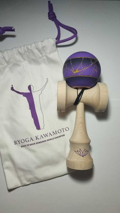 Kendama Lotus Ryoga Pyro Mars mod Gallagher Mala mod Bloom