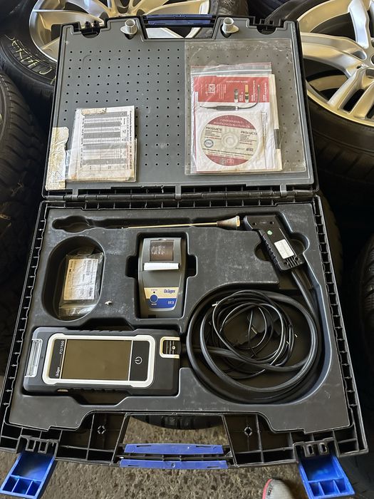 Drager FG7500 analizor gaze arse centrala termica cazane lemn TESTO