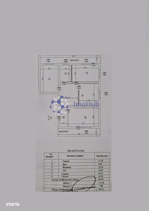Apartament 3 camere, parcare inclusa, Visani
