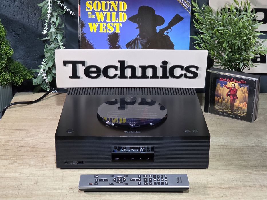 Amplificator TECHNICS SA-C600, receiver cd player , bluetooth, wifi, network,  telecomanda