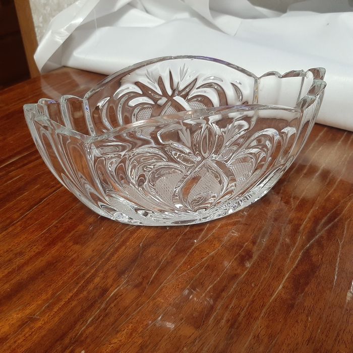 Салатник хрустальный