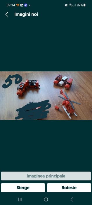 Seturi trenulete Thomas și prietenii lui (50lei setul sau tot 400 lei)