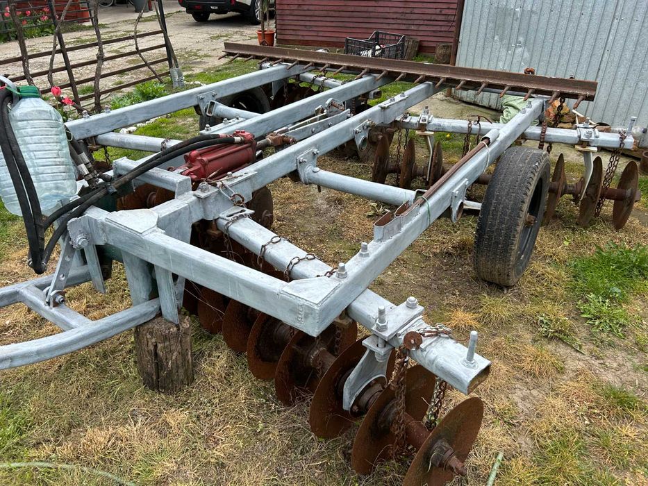 SET COMPLET UTILAJE INSAMANTAT semanatoare SPC6 cu FERTILIZARE! + disc greu 3,3m + plug 3 brazde