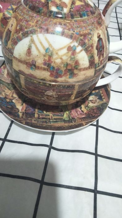 Чайная пара фарфор