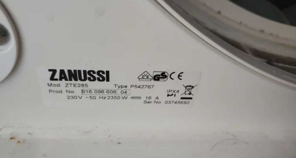 Сушилня Zanussi ZTE 285