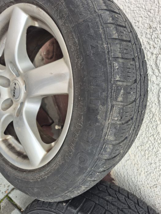 Vând jante cu cauciucuri R17 Rial Germany