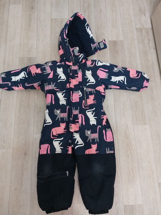 Комбинезон для девочки зимний