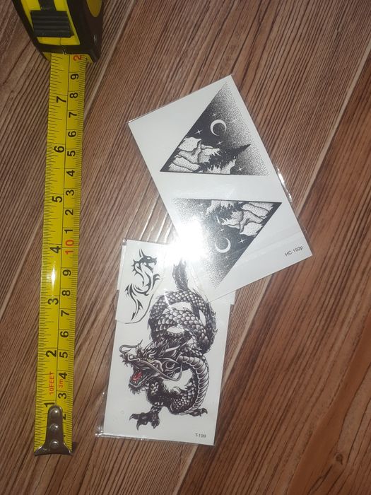 Наклейки Тату, Переводные