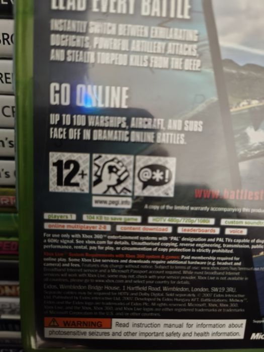 Joc/jocuri Battlestations: Midway Xbox360/Xbox One