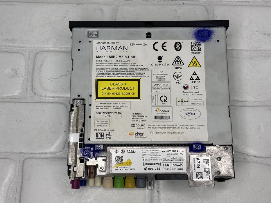 Радио модул мултимедия AUDI A4 A5 Q7 4M1035880A