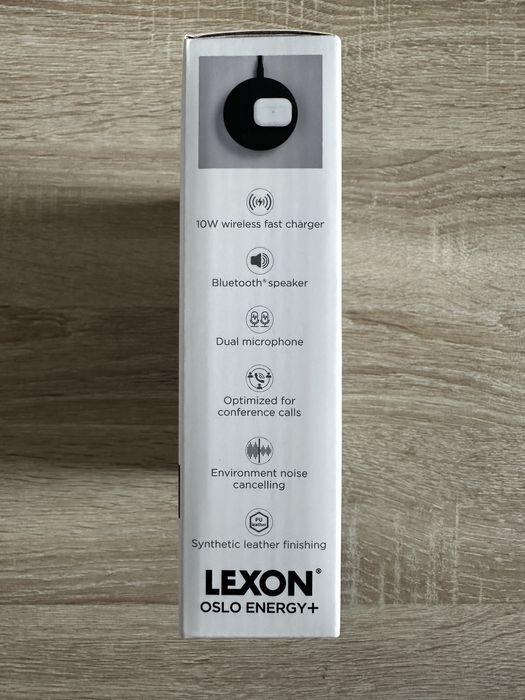 Vand Incarcator Wireless cu boxa Lexon Oslo Energy+
