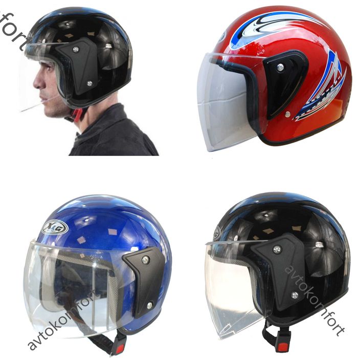 Отворена Каска За Скутер С Размер М/L 57-60 см Скутерна