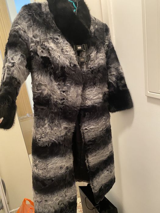 Шуба из козьей шерсти