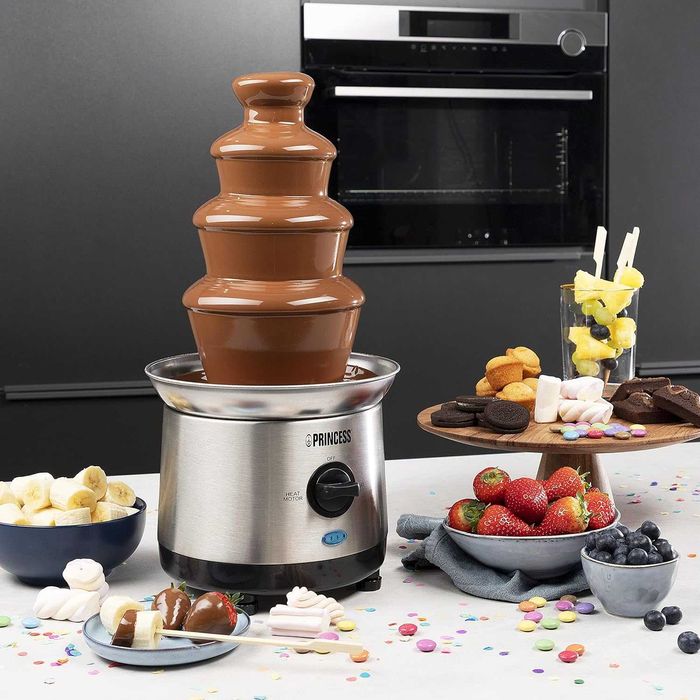 Фонтан за шоколад Princess XXL 292999 – 4 нива, 190 вата, 1,1 литра