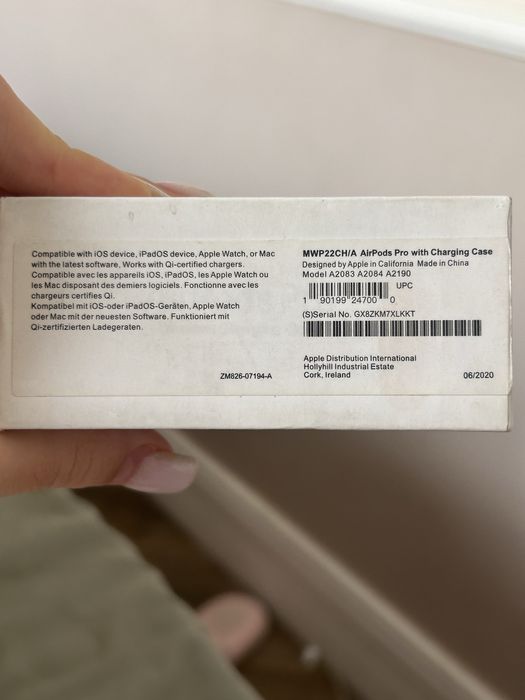 AirPods pro новые