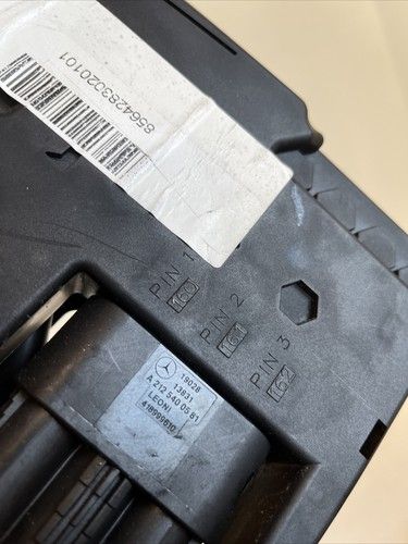 Кутия за предпазители / модул за връзки за Mercedes W212 2.2 CDI (2012) A2125400581