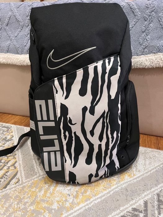 Сумка найк елит зебра