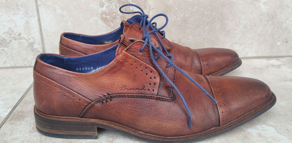 Pantofi piele  barbati