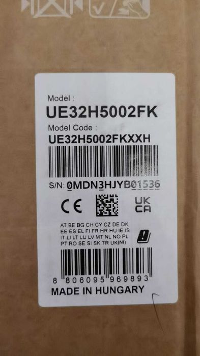 Televizor TV Samsung UE32H5002 80cm NOU sigilat cu factură și garanție