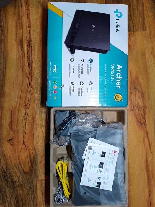 Archer VR1210v безжичен двулентов гигабитов VoIP VDSL/ADSL рутер