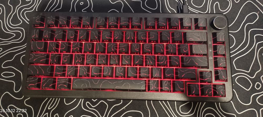 Клавиатура Ajazz AK820 Max черный