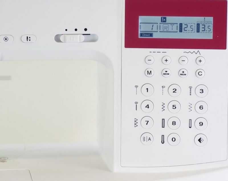 Bernette Sew&go 8 - Электронная модель  от Швейцарской Бернетте