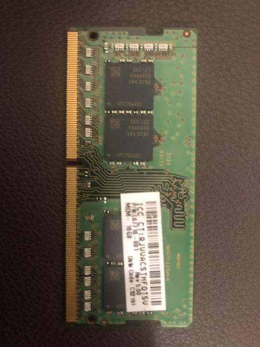 Озу для ноутбука DDR4 16гб
