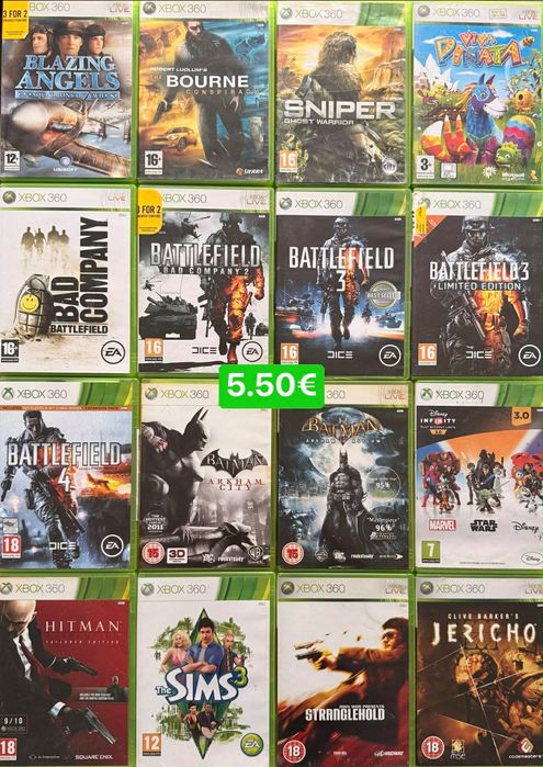 Xbox 360 игри над 200 Call of duty/ Assassin’s Creed / Hitman и още
