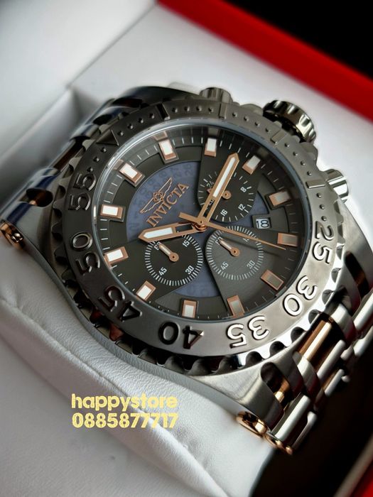 INVICTA Raptor Graphite 50 mm, Инвикта нов ръчен часовник