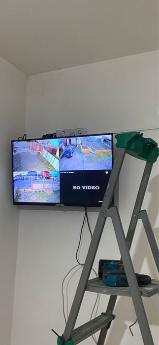 Установка видеонаблюдения за один день