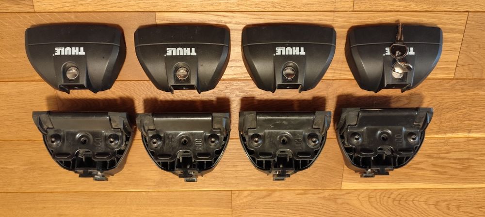 Picioare kit Thule bare transversale cutie portbagaj Audi