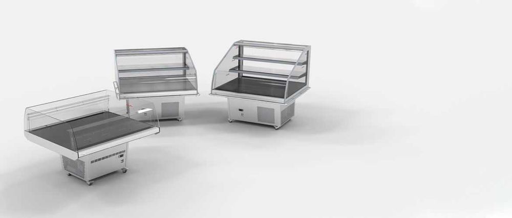 Insula refrigerare IDA 1.25m / Vitrina frigorifica / Profesional