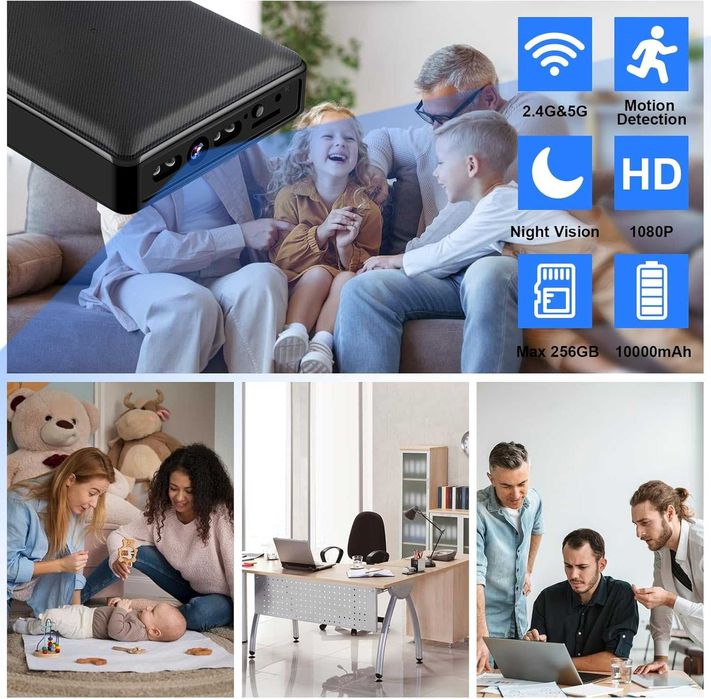 CYI Power Bank 10000mAh Скрита шпионска камера