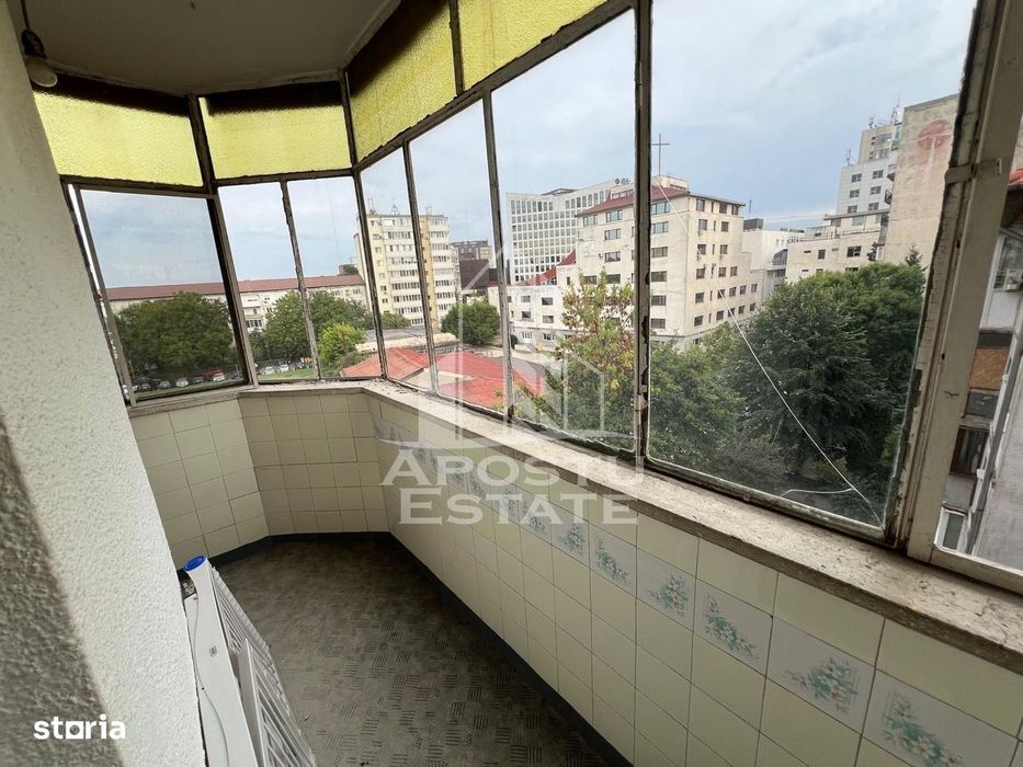 Apartament  cu 2 camere ,  centrala proprie, in zona Torontalului