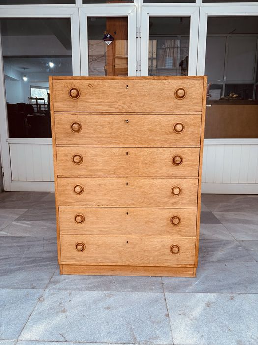 Винтидж скрин от масив – скандинавски стил (Швеция)