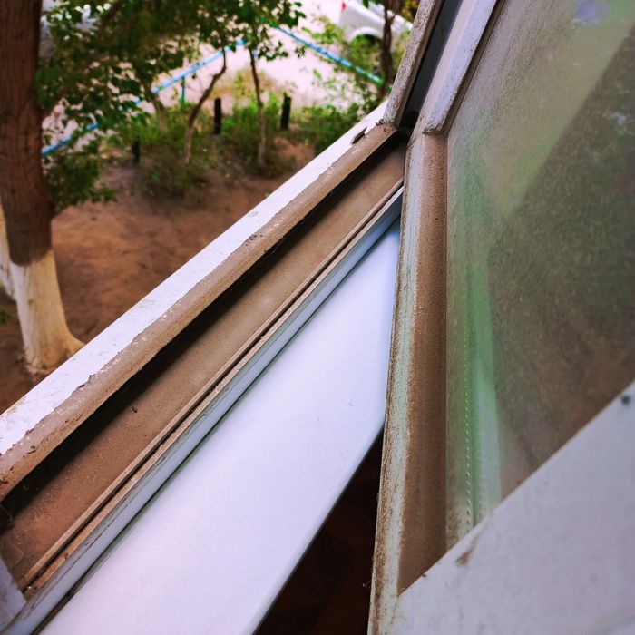 Окна грязные натури