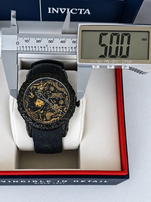 INVICTA Katana automatic Full Black 50 mm, Инвикта нов мъжки часовник