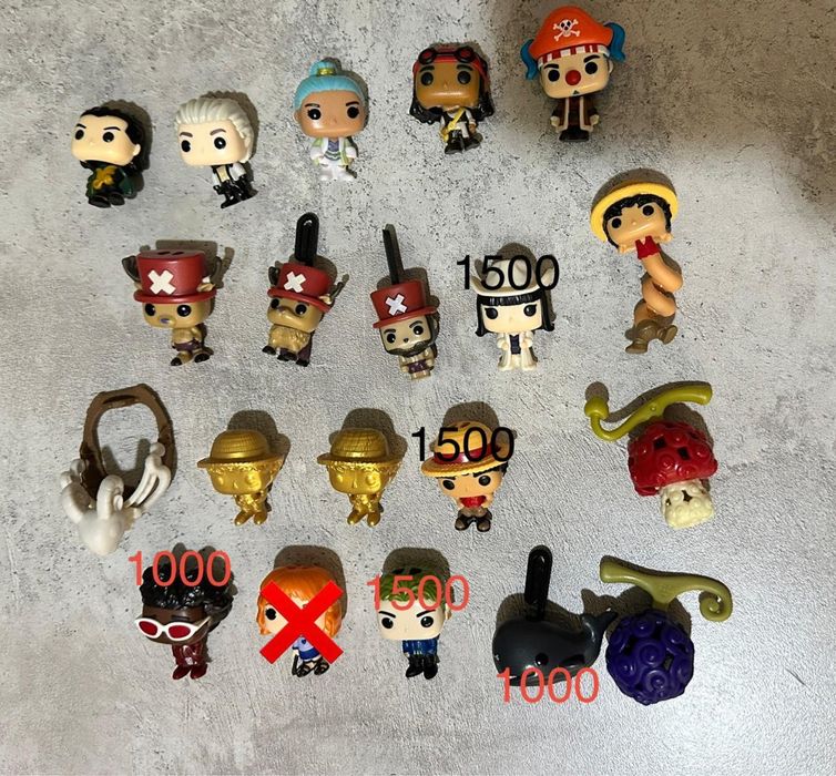 Kinder joy one piece киндер джой ван пис фигурки