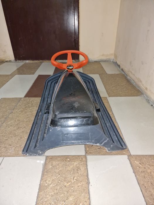 Санки с рулём как квадроцикл