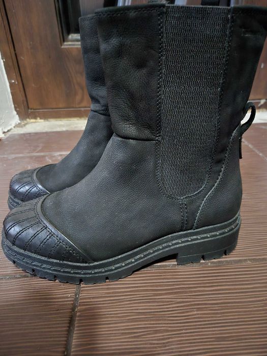Ghete piele naturala, 38, Tamaris