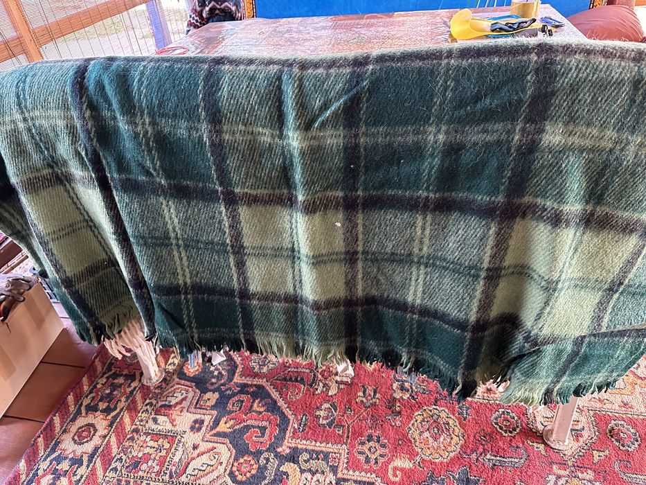 Шерстяные пледы