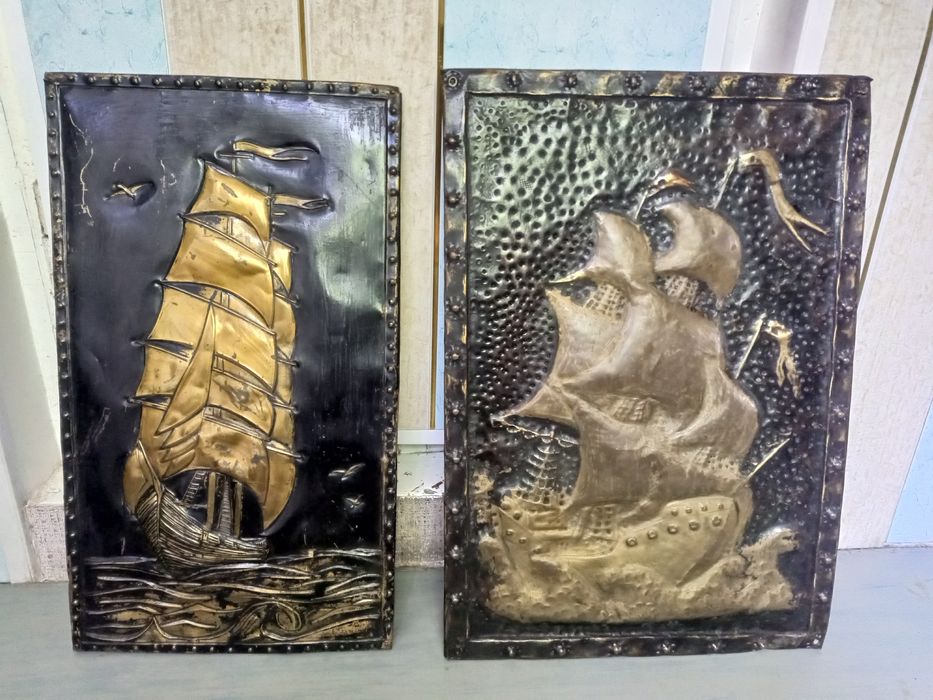 Продам Латуневые картины СССР. 56 на 40.