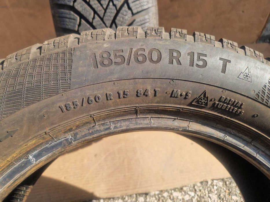 2 Continental R15 185/60
Зимни гуми 
DOT5020