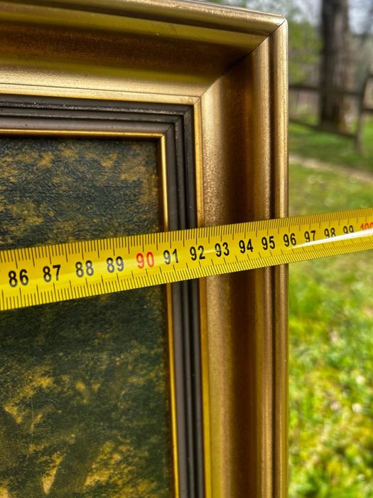 Tablou  print pe carton cu scena