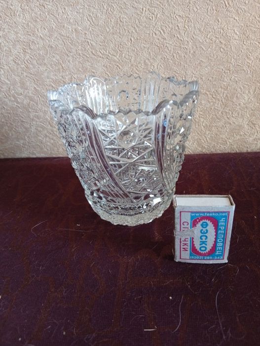 Остатки советского хрусталя